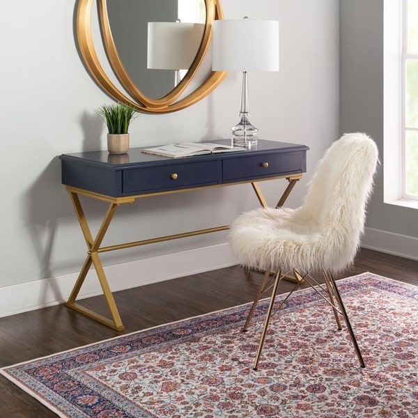 May Blue And Gold Campaign Desk