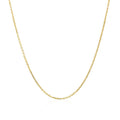 10K Yellow Gold Cable Chain 1.1Mm
