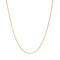 14K Rose Gold Classic Box Chain 0.4Mm