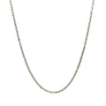14K White Gold Sparkle Chain 1.5Mm