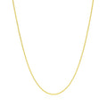 14K Yellow Gold Classic Box Chain 0.45Mm