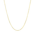 14K Yellow Gold Round Snake Chain 0.7Mm