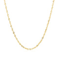 14K Yellow Gold Singapore Chain 1.5Mm