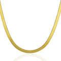 5.0Mm 14K Yellow Gold Super Flex Herringbone Chain