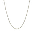 Sterling Silver 1.6Mm Singapore Style Chain