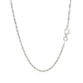 Sterling Silver 2.0Mm Singapore Style Chain