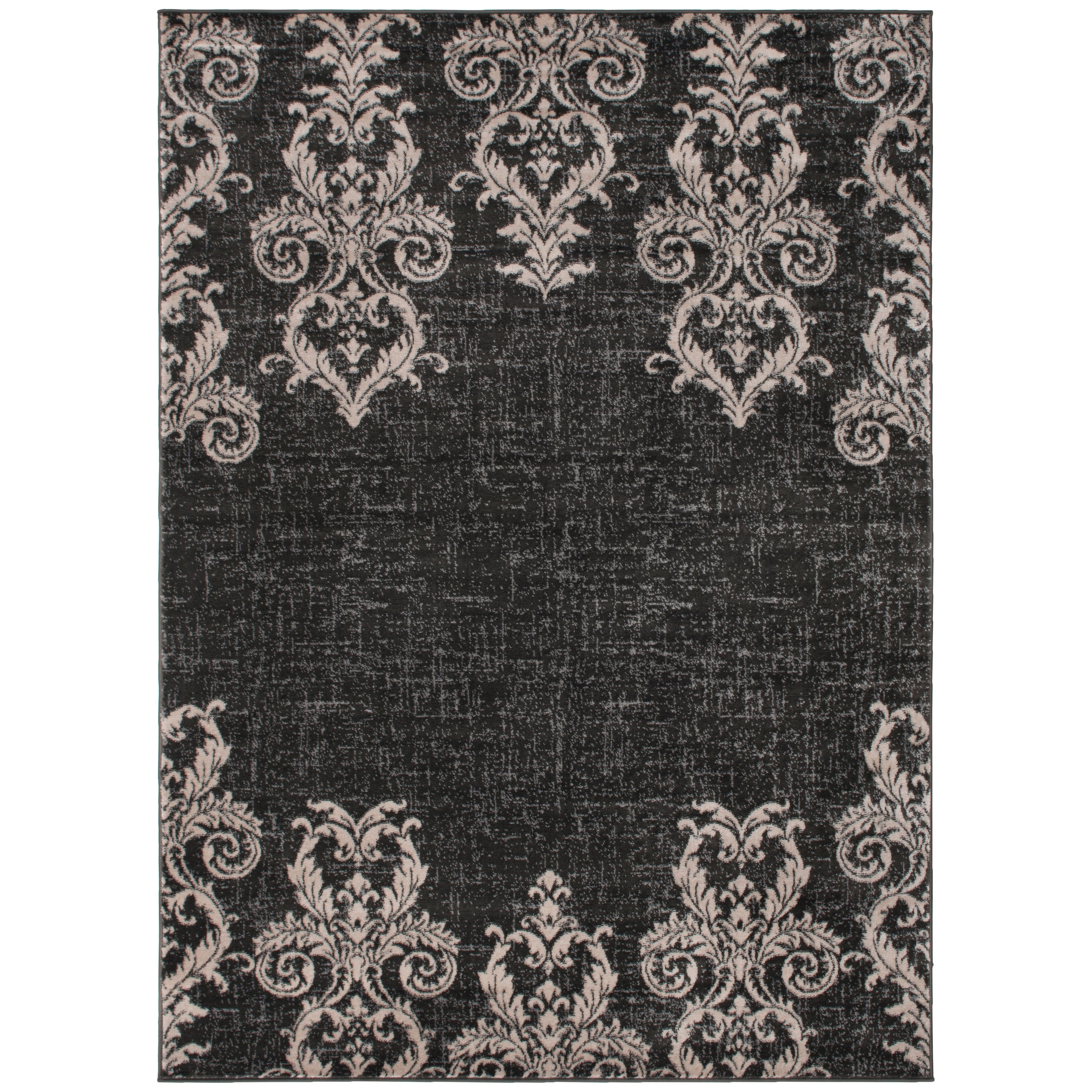 Kingston Contemporary Transitional Grey Area Rug