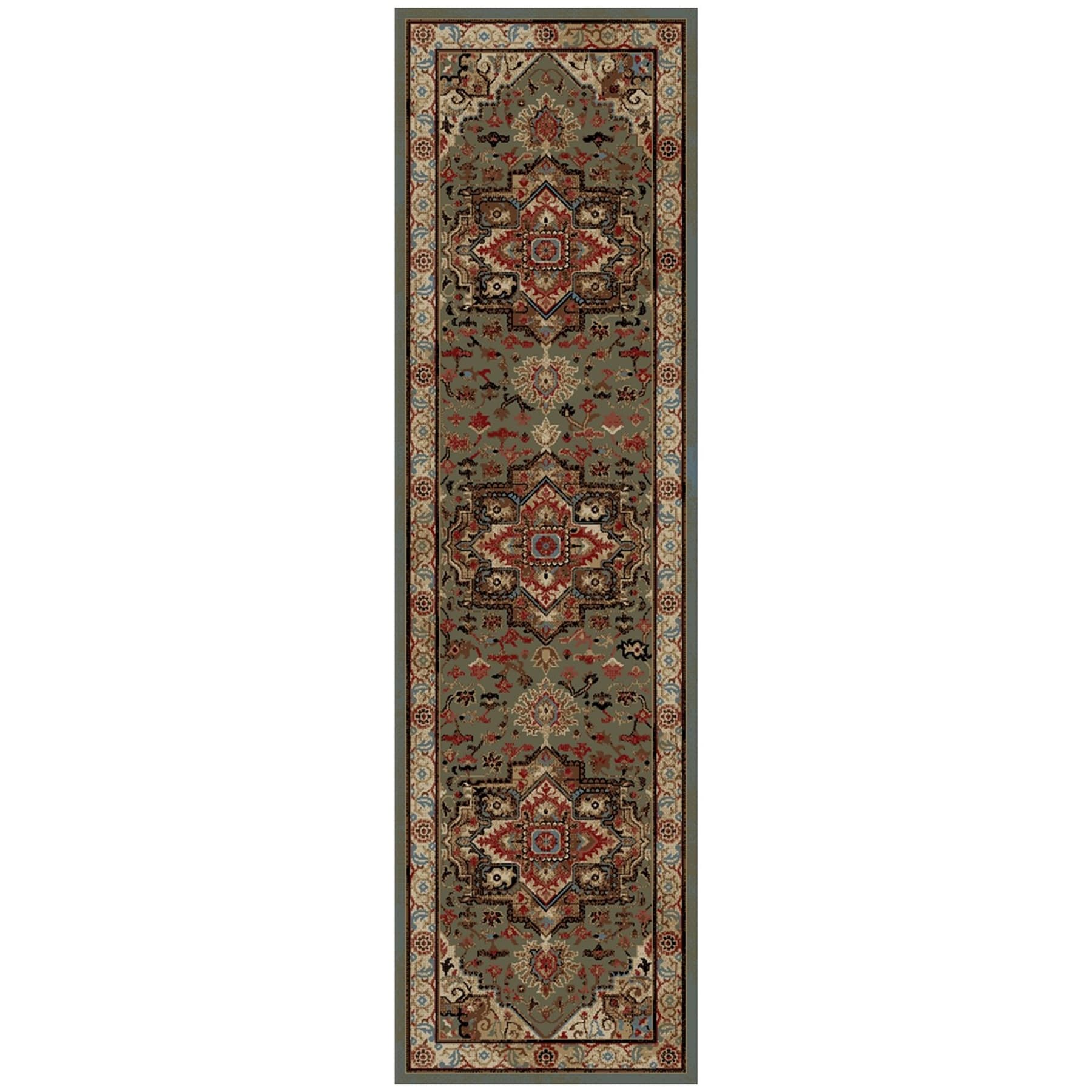 Hometown Charisma Traditional Ivory 5X8 Area Rug 53 X77 53 X 73