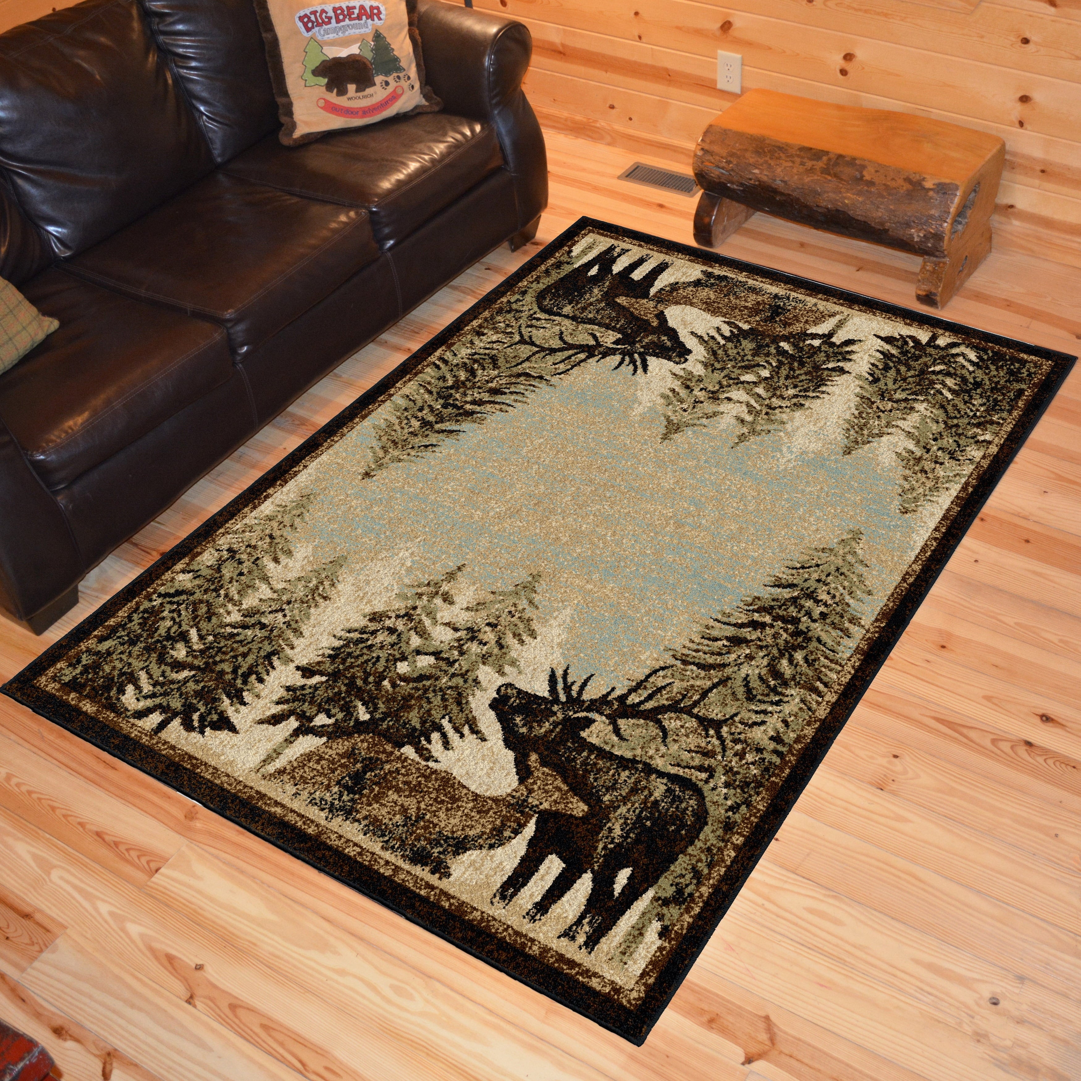 Mayberry Lodge King Timberland Lodge Area Rug