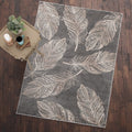 Mayberry Rug Feather Area Rug Gray 53 X73 53 X 73