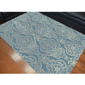 Victoria Grey Polypropylene Machine Made Area Rug 53 X77 53 X 77
