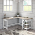 Mayfield 60W L Shaped Computer Desk With Storage By Bush Furniture