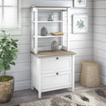 Mayfield Bookcase With Drawers By Bush Furniture