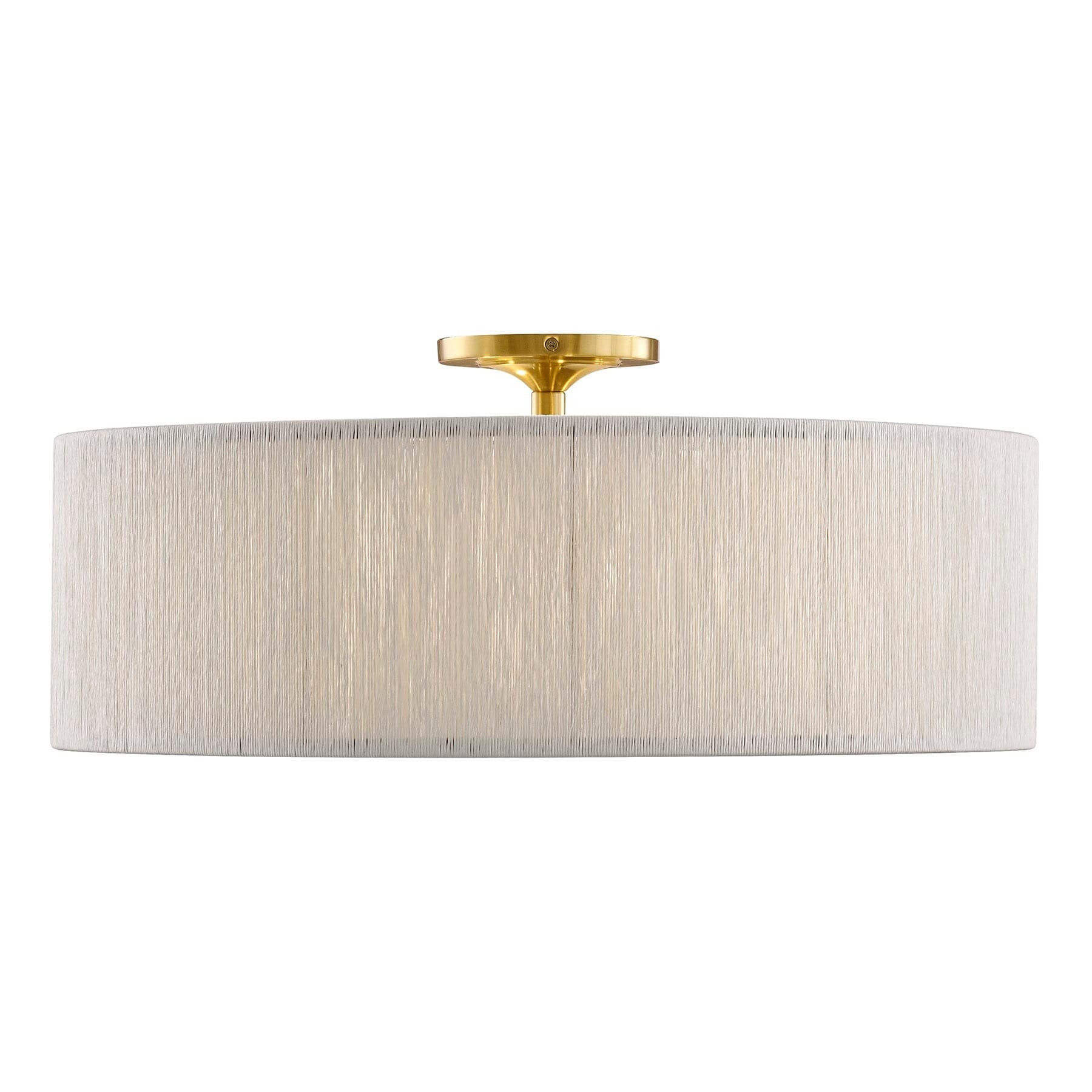 Maynard 4 Light Ceiling Light In Warm Brass