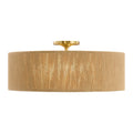 Maynard 4 Light Ceiling Light In Warm Brass
