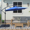 Maypex 10 Feet Offset Outdoor Patio Umbrella