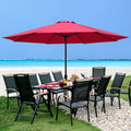 11 Feet Round Market Patio Umbrella