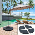 Maypex 145Lbs Water Filled Offset Cantilever Umbrella Base