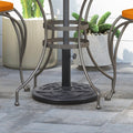 Maypex 32 Lbs Heavy Duty Case Stone Umbrella Base Black