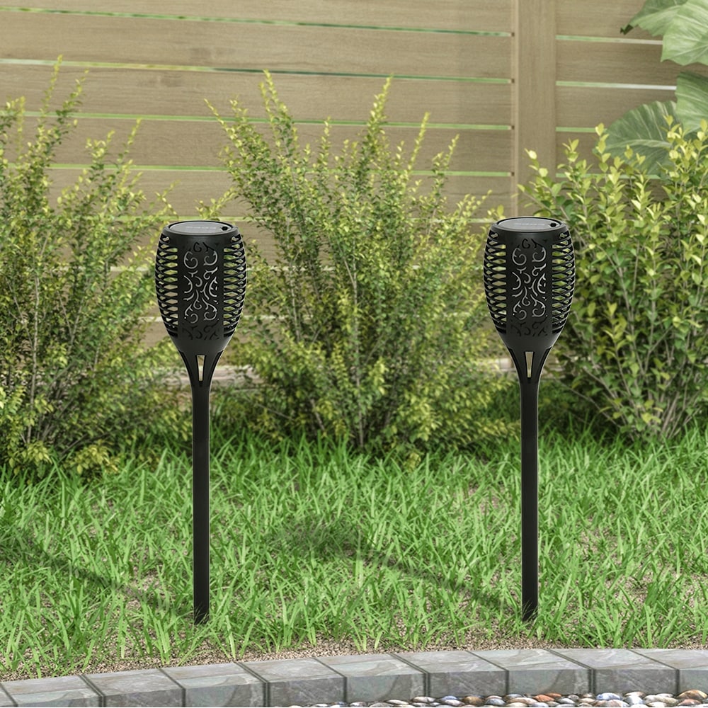 Maypex Solar Garden Torch Lamp 2 Pack