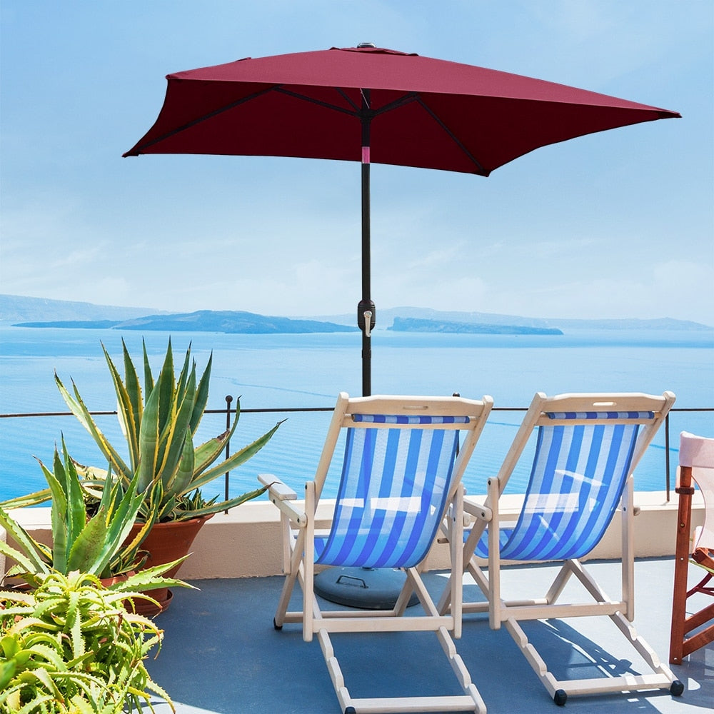 Maypex 6.5 Feet Square Market Umbrella