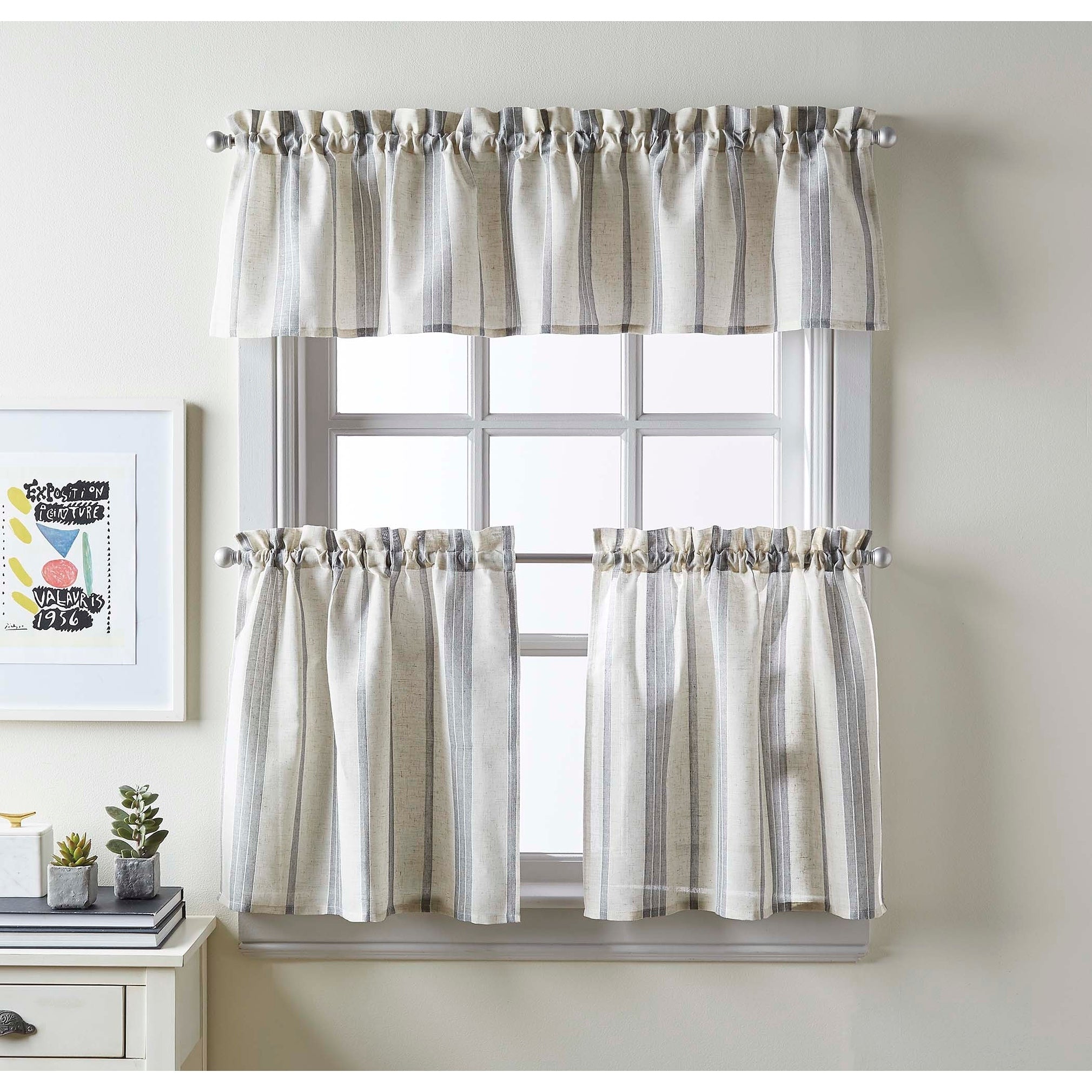 Mckenzie Valance And Tier Pair Curtain Collection