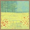 Meadow Near Perigueux France By Nic Squirrell Framed Canvas Wall Art Print