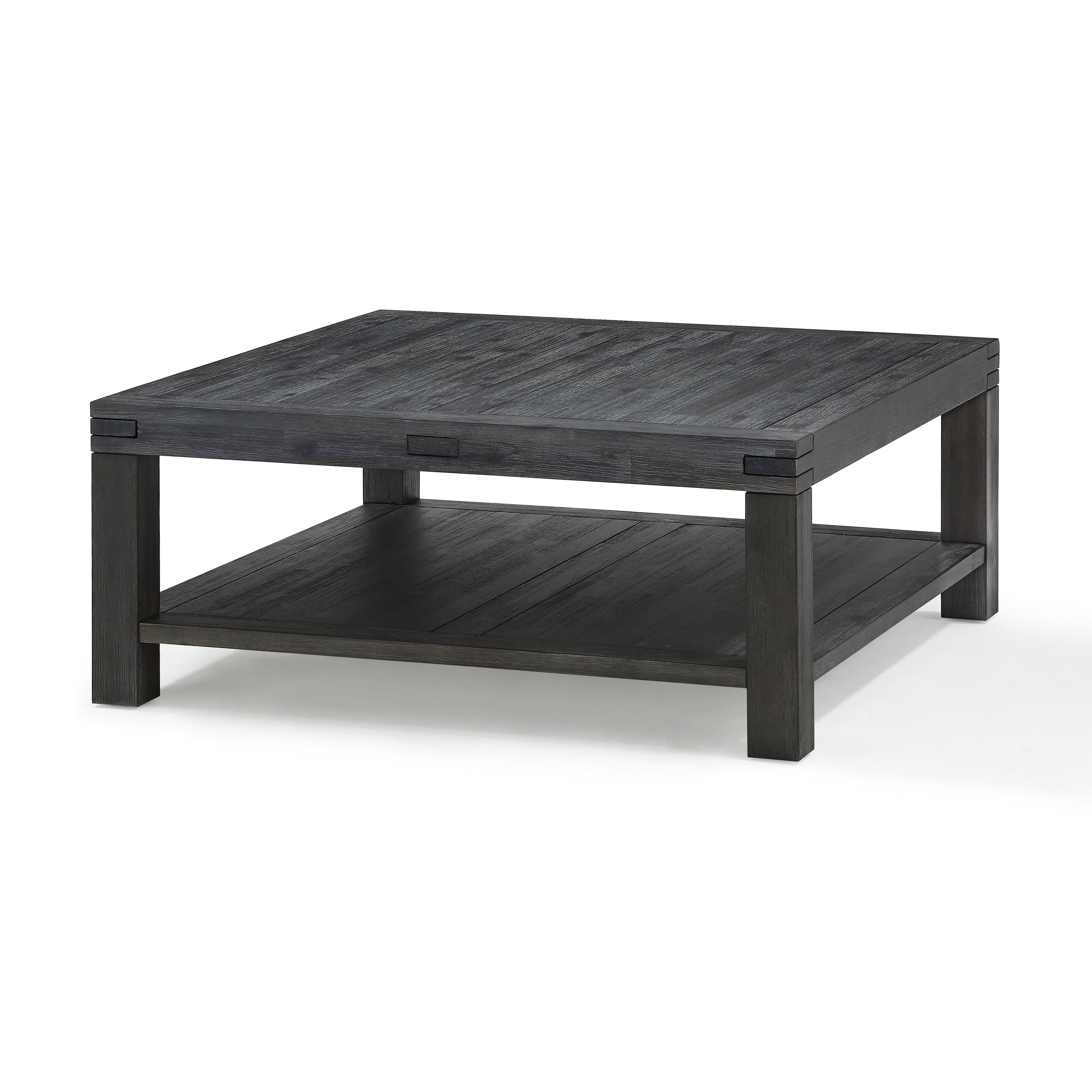 Meadow Solid Wood Coffee Table In Graphite