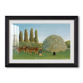 Meadowland 1906 Henri Rousseau Custom Framed Print