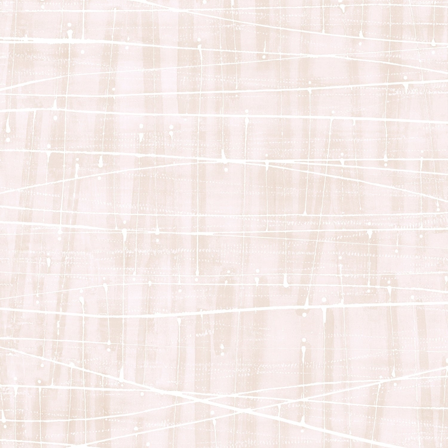 Meander Wallpaper Pinks Beige