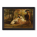 Measure For Measure Or The Biter Bit 1840 James Ward Custom Framed Canvas