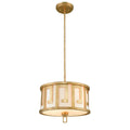 Medium Kitchen Pendant In Distressed Gold By Lucas Mckearn N A