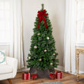 6.5 Mixed Cashmere Pine Medium Artificial Christmas Tree Unlit