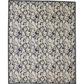 Meera Ivory Blue 4 3 X 6 3 Area Rug