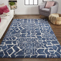 Meera Blue Beige 4 3 X 6 3 Area Rug