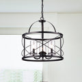 Meissa 3 Light Lantern Rectangle Chandelier