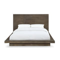 Carbon Loft Carnegie Queen Size Panel Bed In Dark Pine