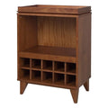 Carson Carrington Bobergsudde Wine Liquor 10 Bottles Floor Rack Cabinet