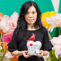 Memorial Always In My Heart Cardinal Resin Statuary 9 H