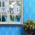 Menara In Blue And White Handmade 8X9 In Moroccan Tile Pack Of 12