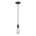 Menlow Park 2 Inch Wide 1 Light Mini Pendant In Oiled Bronze
