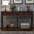 Copper Grove Barregarrow 2 Drawer Console Table And Bottom Shelf