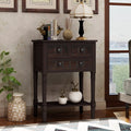 Copper Grove Colby 3 Drawer Console Table With Bottom Shelf