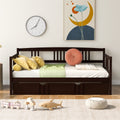 Harper Bright Designs Loving Shape Twin Daybed With Trundle