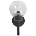 Mercana Boltern Ii Black Metal Sconce