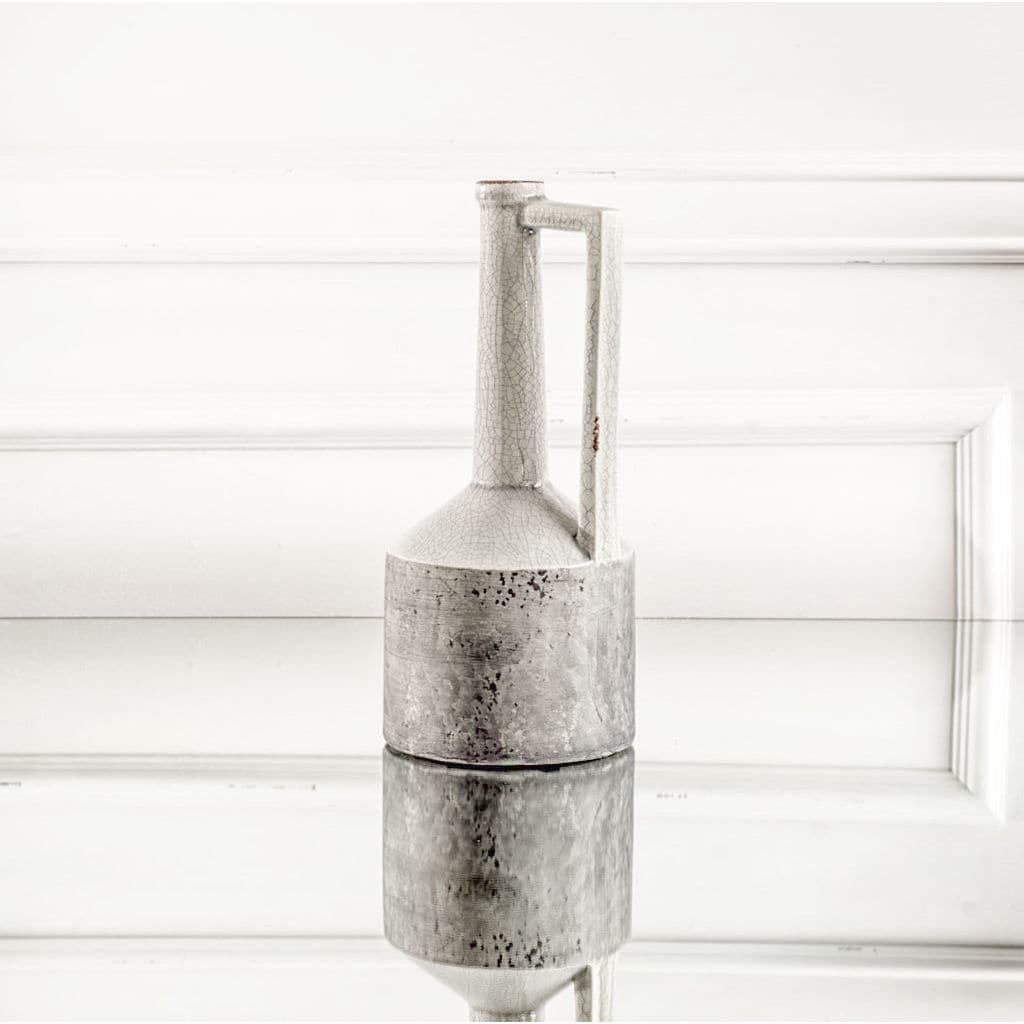 Mercana Burton Small Grey Ceramic Vase