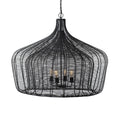 Mercana Coolie Black Metal Chandelier