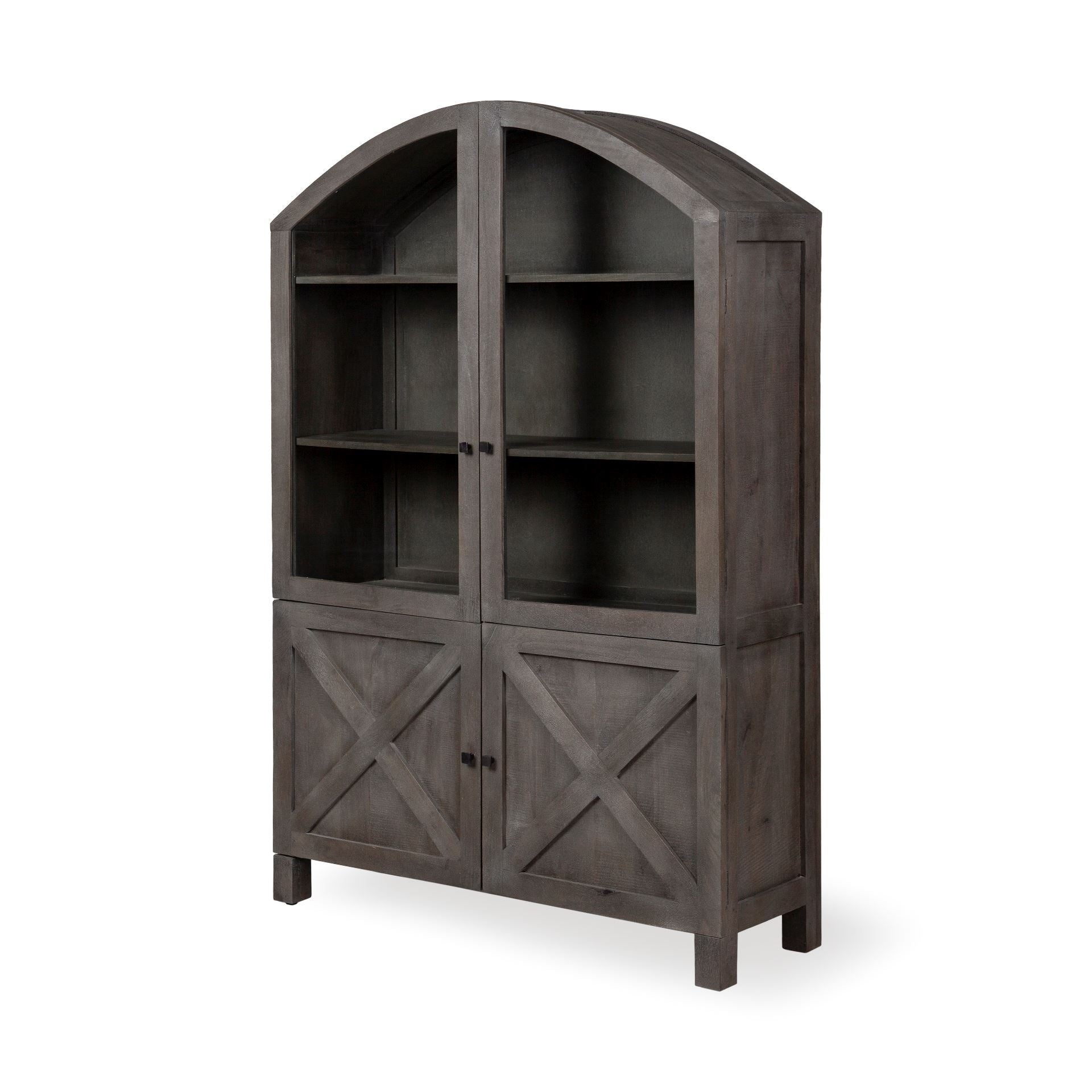 Mercana Gaines I Wood Finish Mango Wood Cabinet