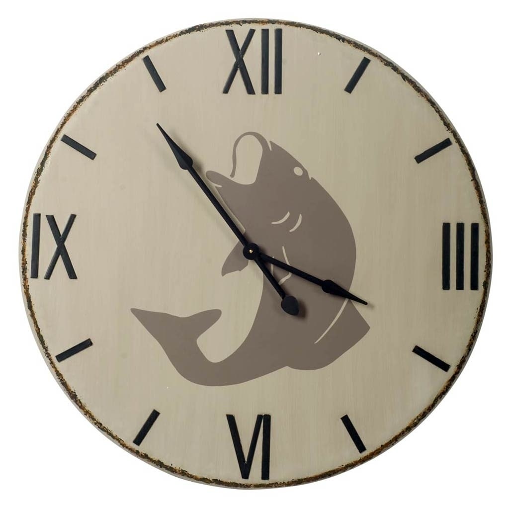 Mercana Langara 38.5 Round Oversize Lakeside Wall Clock 2.5L X 38.5W X 38.5H