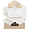 Lareina Ii Transparent Glass Accent Piece 5.0L X 5.0W X 6.0H